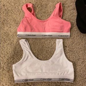 2 pack Calvin Klein sports bra